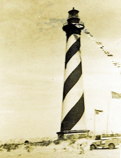 Historic image of Hatteras Island Lighthouse
