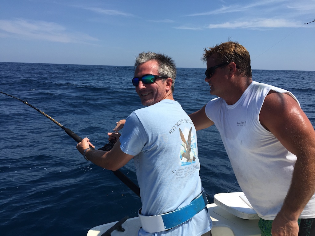 Fishing with live bait is a good way to bend a rod on the wrecks