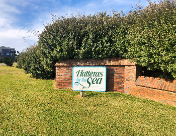 Hatteras By the Sea Sign - Midgett Hatteras Island Vacation Rentals