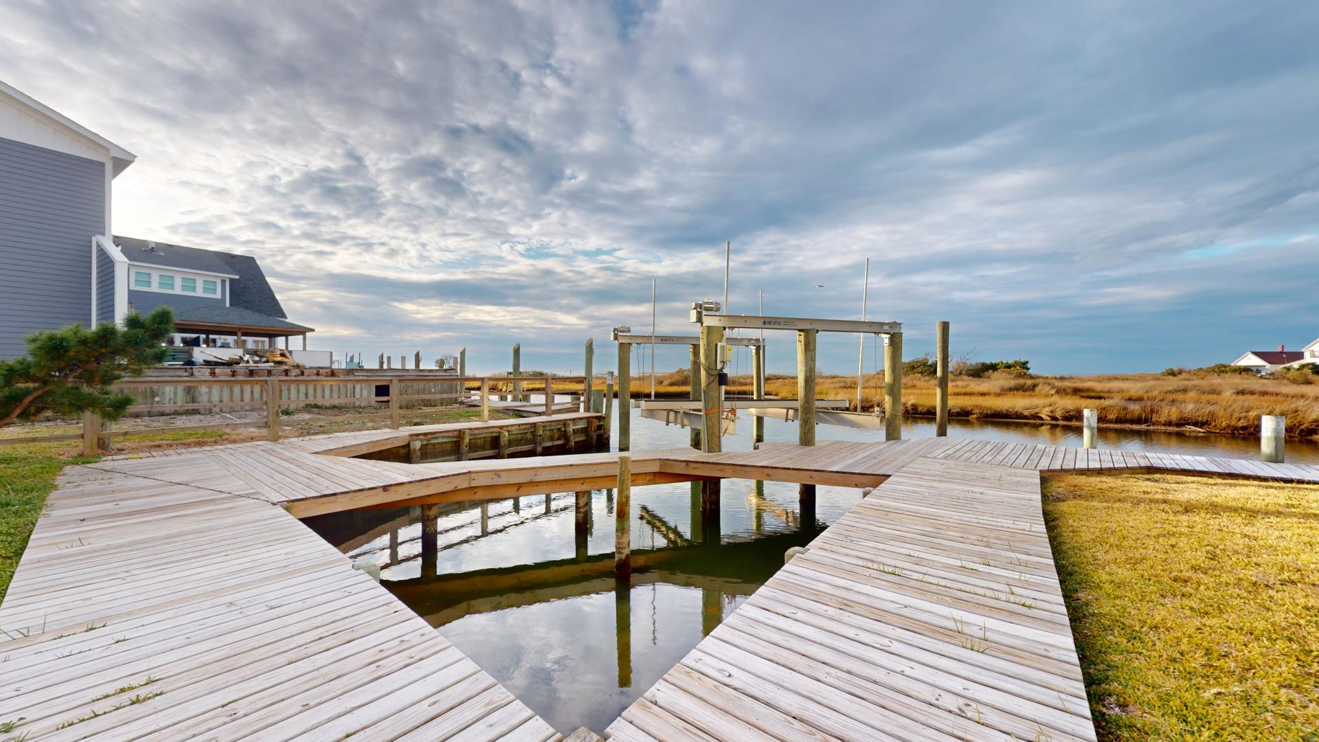 Dock, Drop Anchor, and Unwind: Booking a Hatteras Island Vacation Rental with a Boat Dock