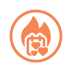 Hot Dates Valentines Day icon